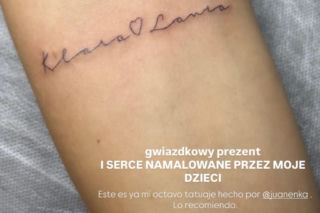 Anna Lewandowska - tatuaże