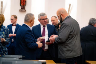  Spotkanie opłatkowe miast papieskich z „Dziełem Nowego Tysiąclecia”
