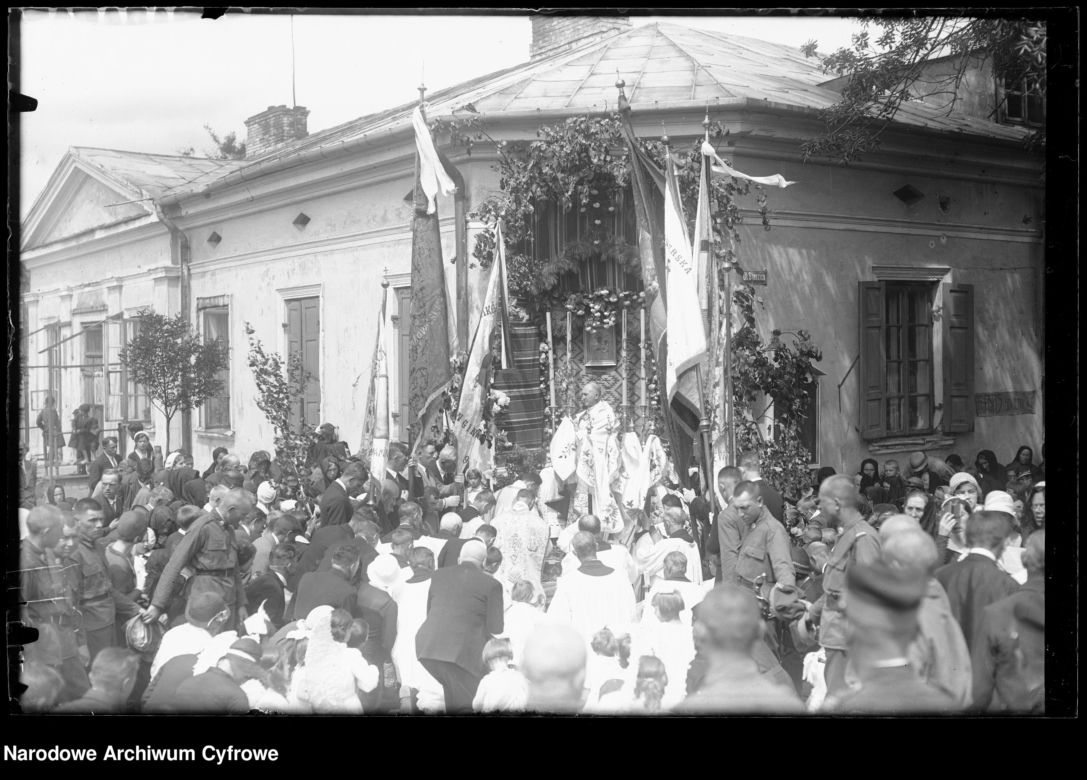 Boże Ciało w Garwolinie  - 1933 rok