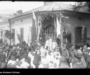 Boże Ciało w Garwolinie  - 1933 rok