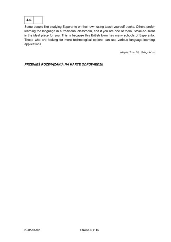 Matura 2021 angielski poziom podstawowy. Odpowiedzi, arkusze CKE, pytania, zadania, rozwiązania