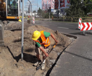 Trwają prace przygotowawcze do remontu ulicy Żółkiewskiego w Toruniu. Ważne informacje dla kierowców!