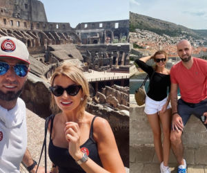 Marcin Gortat i Żaneta Stanisławska