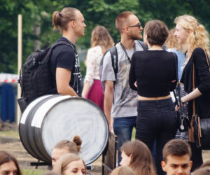 Blokada Łużyka, czyli królewskie grillowanie na Uniwersytecie Kazimierza Wielkiego [ZDJĘCIA]