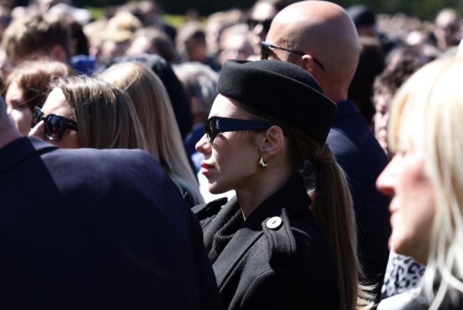 Doda na pogrzebie Łukasza Litewki