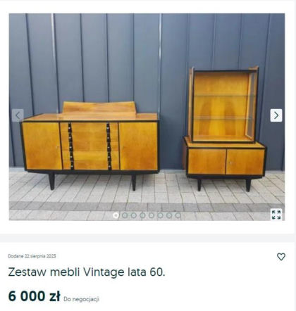 Jakie meble z okresu PRL są wartościowe? Ekspert wskazuje najcenniejsze modele