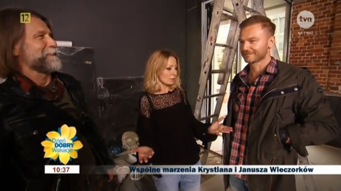 Dzień dobry TVN. Krystian Wieczorek i jego ojciec Janusz
