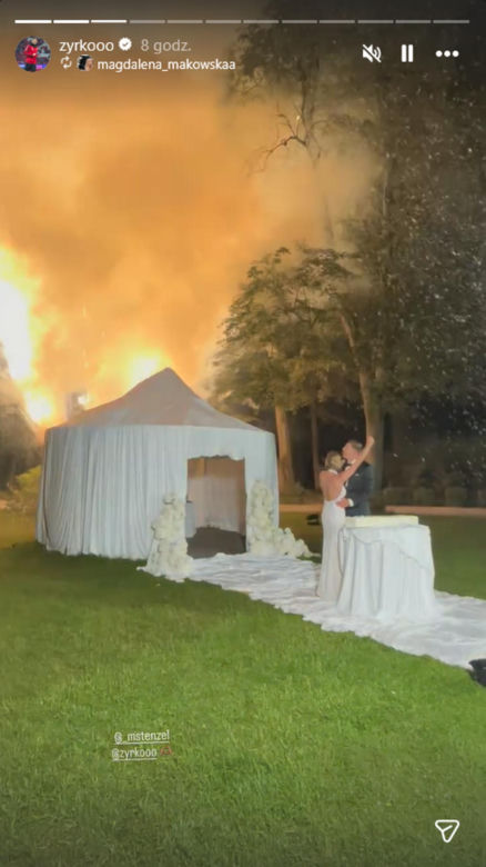 Maria Stenzel wzięła ślub z Mateuszem Żyro