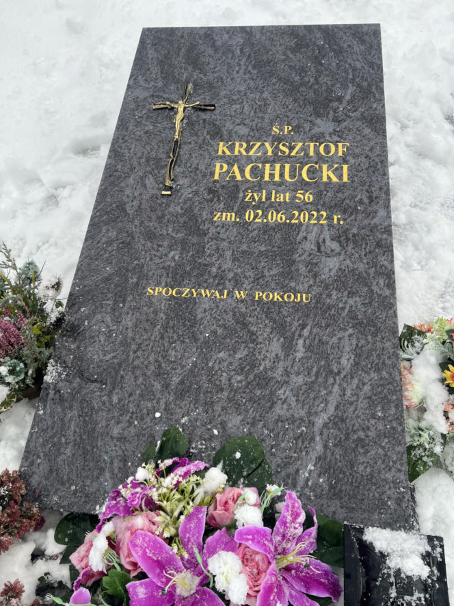 Tak wygląda grób Krzysztofa z "Rolnik szuka żony"