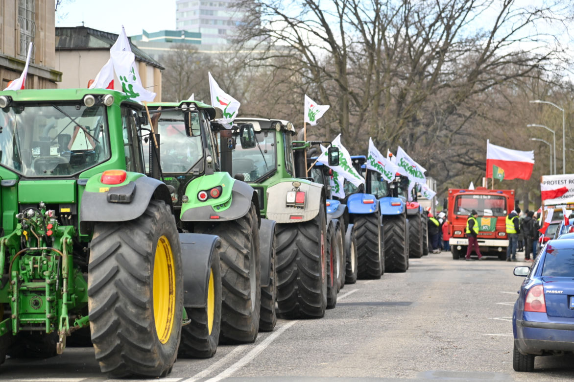 Protest Rolników