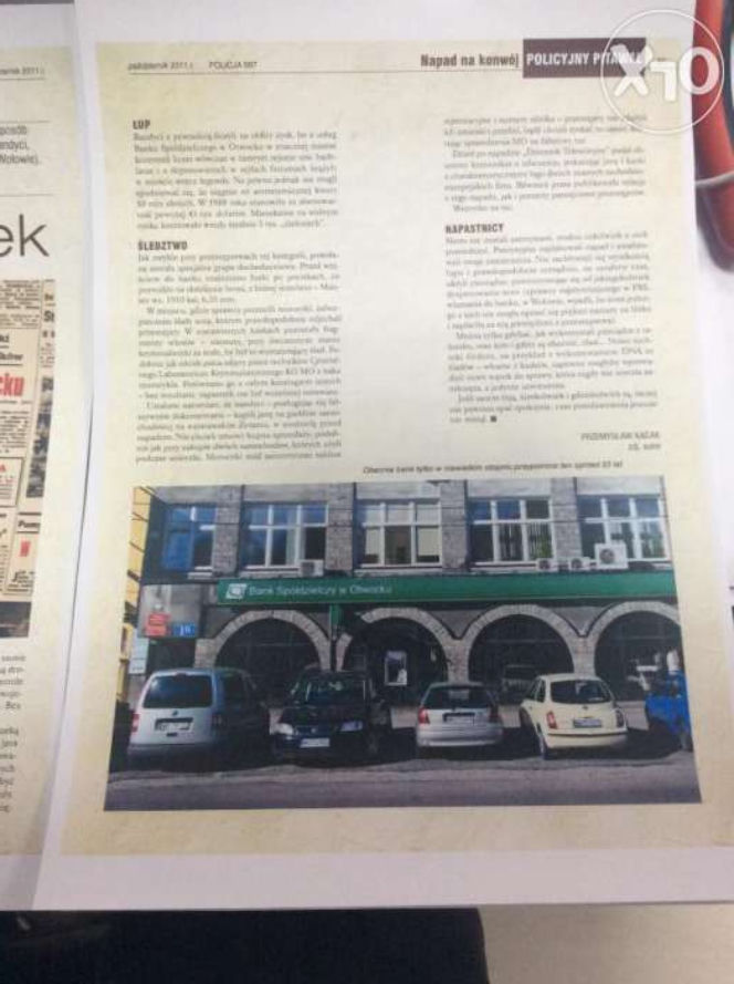 Jawa CZ350 ze słynnego napadu na bank na sprzedaż