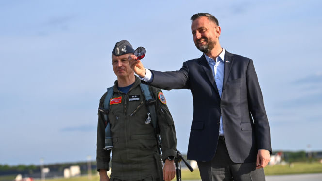Powitanie pierwszych, polskich F-35
