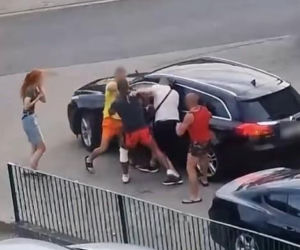 Brutalne pobicie młodej pary we Wrocławiu. Rodzina opublikowała wstrząsające nagranie
