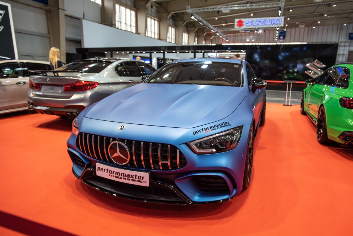 Auta po tuningu na targach Poznań Motor Show 2019