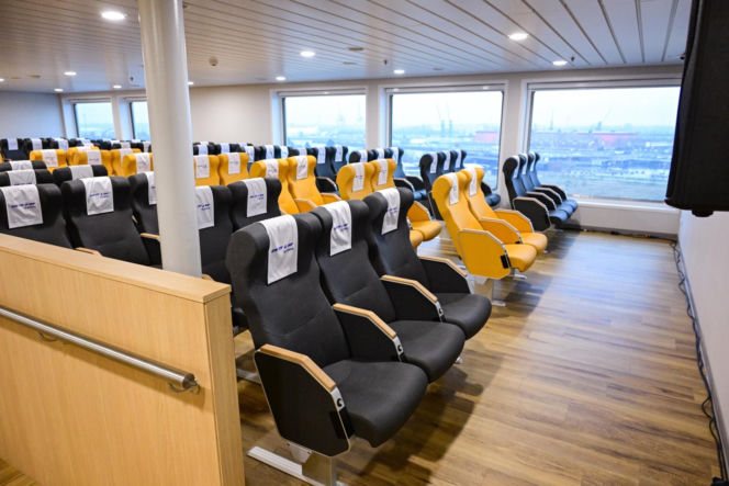 Jantar Unity uroczyście ochrzczony! Tak prezentuje się najnowocześniejszy prom w Polsce