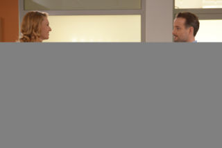 Pierwsza miłość. Bartek (Rafał Kwietniewski), Izabela (Joanna Kupińska)