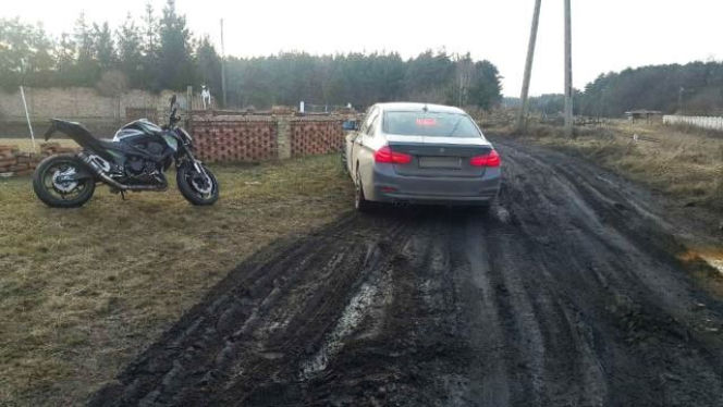 Pościg za kradzionym motocyklem