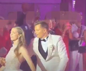 Rafał Brzozowski - gwiazdy chętnie bawiły się na wystawnym weselu piosenkarza! Byli bracia Mroczek, ale nie tylko