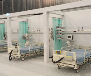Szpital tymczasowy w MCK prawie gotowy