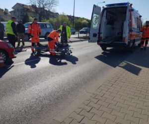 Potrącenie Nowoursynowska