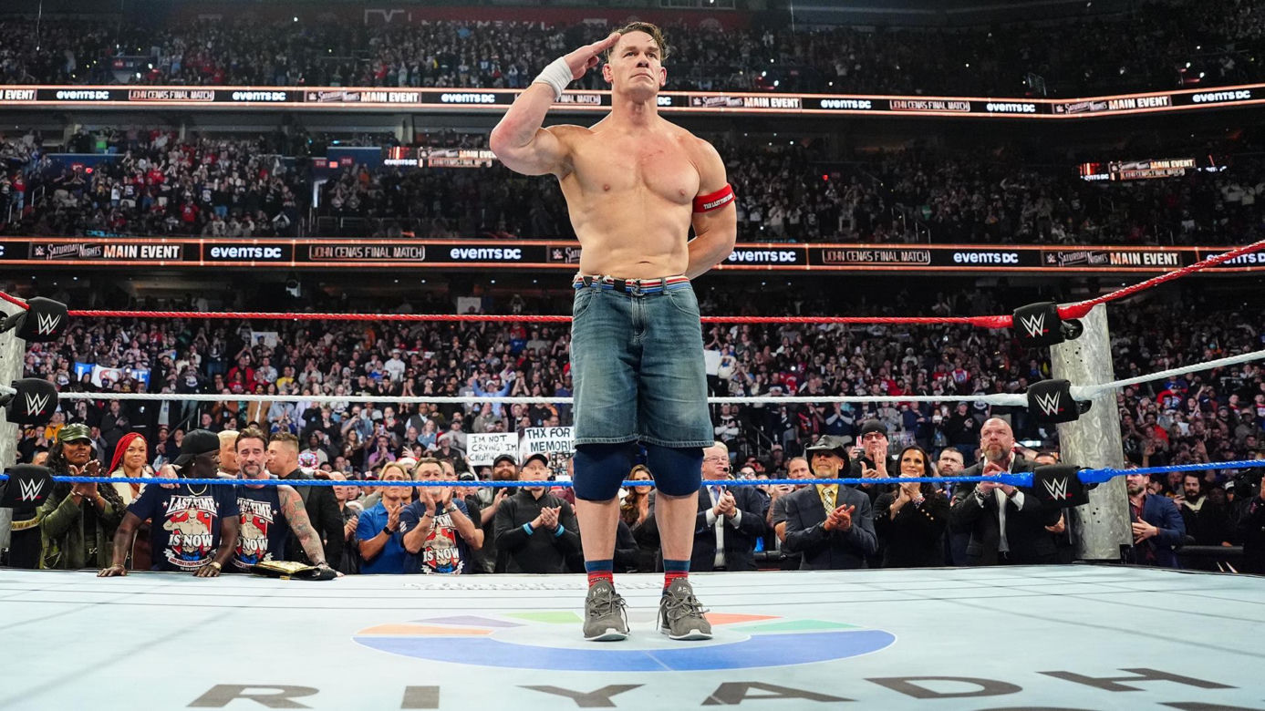 John Cena pożegnał się z WWE