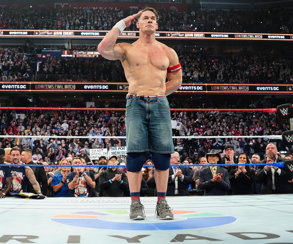 John Cena pożegnał się z WWE