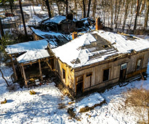 Ruiny domu Wedla w Otwocku