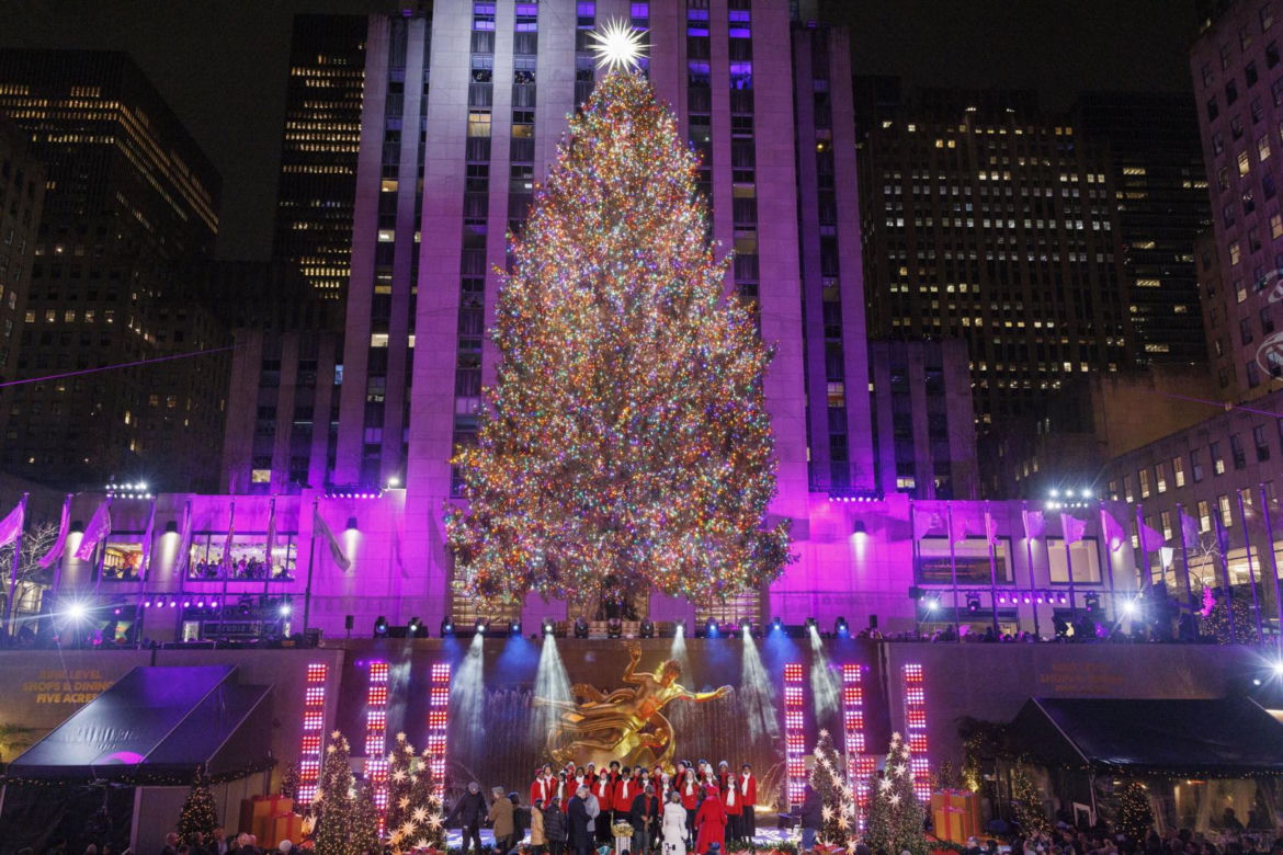 Choinka w nowojorskim Rockefeller Center została rozświetlona