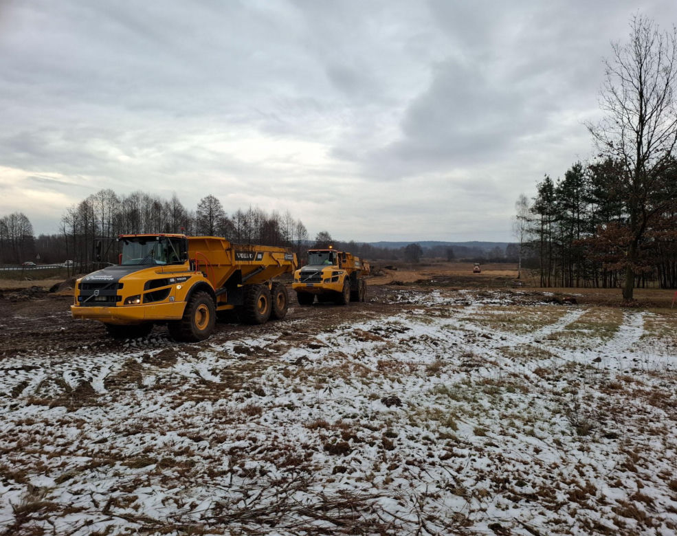 Przygotowania do budowy S74 Mniów - Kielce