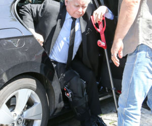 KACZYŃSKI JUŻ W DOMU
