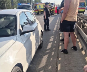 Dramat w Alejach Jerozolimskich. Nie żyje 16-letni motocyklista