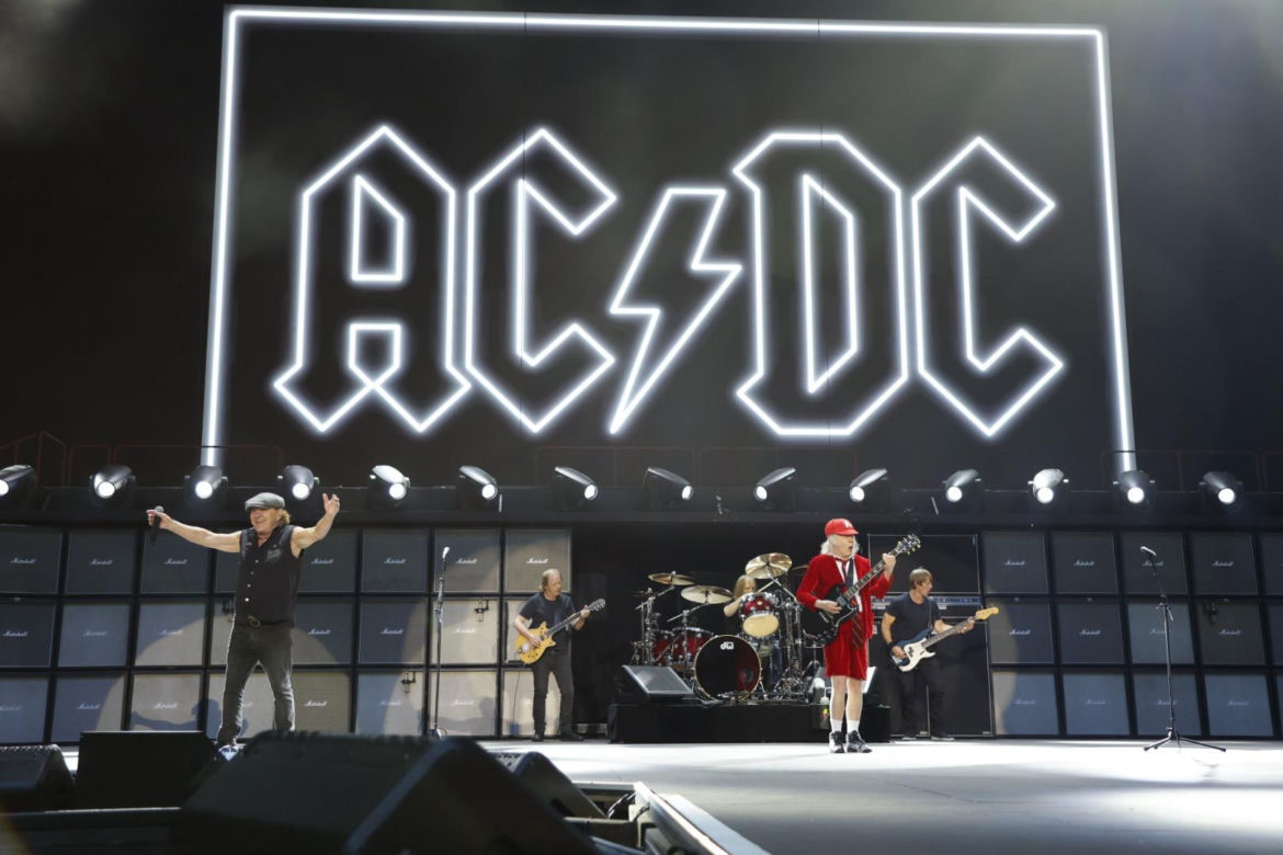 Koncert AC/DC w Warszawie (4.07.2025) - część druga. Organizatorem koncertu jest Live Nation