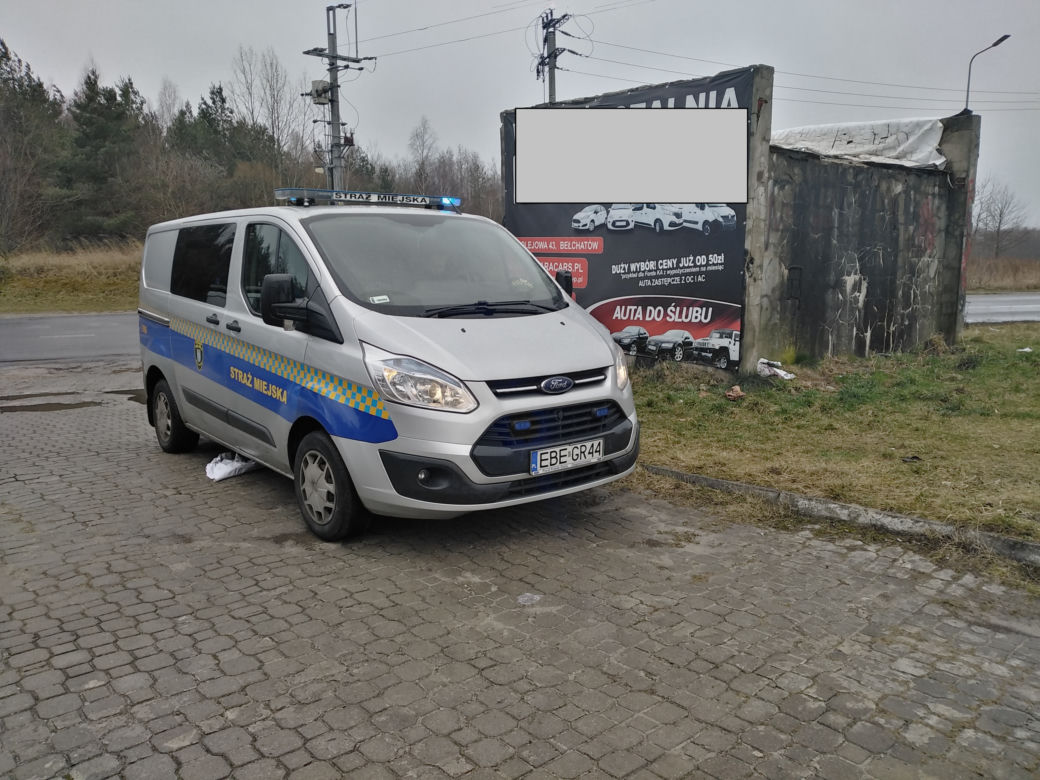 Bełchatów. Zwłoki bezdomnego przy ulicy Goetla