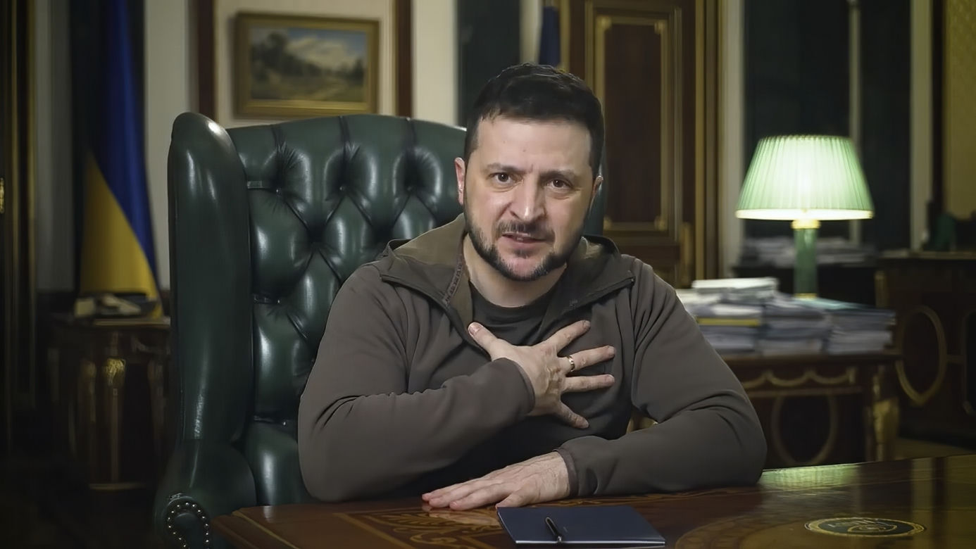 Ta zmieniła się twarz Wołodymyra Zełenskiego od czasu wybuchu wojny na Ukrainie