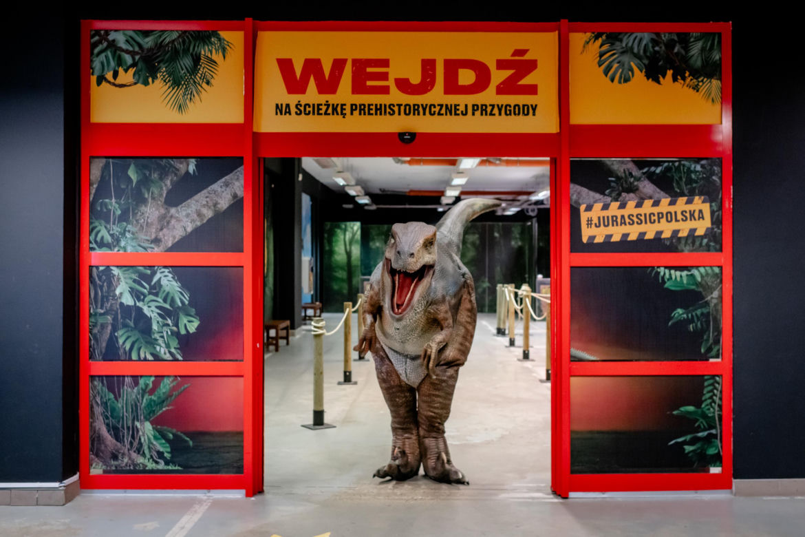 Wystawa "Jurassic Adventure" w Warszawie