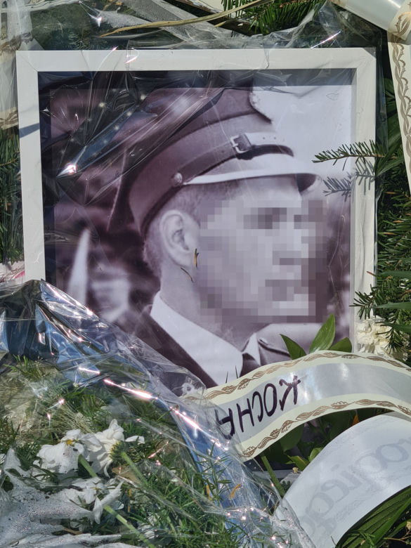 Druh OSP w Gogołowie zginął tragicznie. Morze kwiatów na grobie [GALERIA]