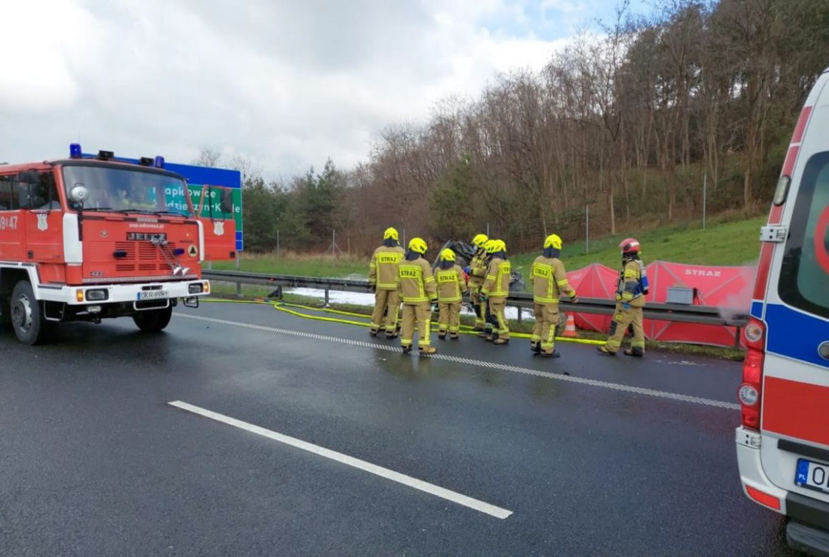Śmiertelny wypadek na A4. Nie żyje dziecko.