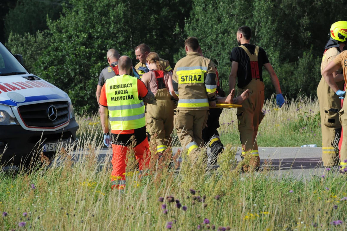 Tragiczny wypadek w Wierzchowie