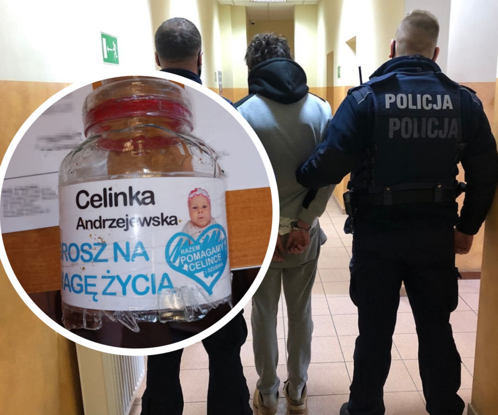 SKANDAL! Ukradł skarbonkę z pieniędzmi dla chorej Celinki!