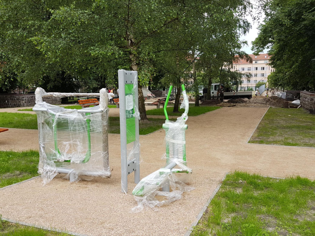 Remont skweru na Niebuszewie na finiszu