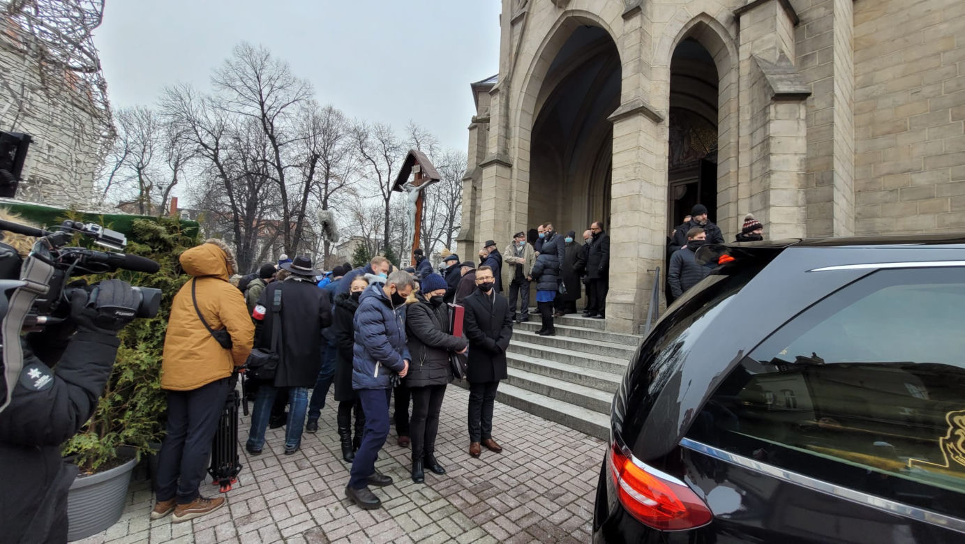 Pogrzeb Andrzeja Rozpłochowskiego w Katowicach