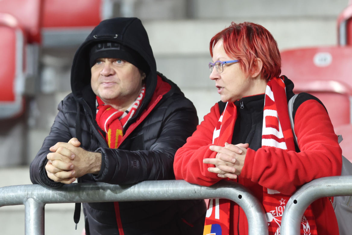 Widzew Łódź - Górnik Zabrze: Zdjęcia kibiców i zawodników z klasyku w ramach 12. kolejki PKO BP Ekstraklasy