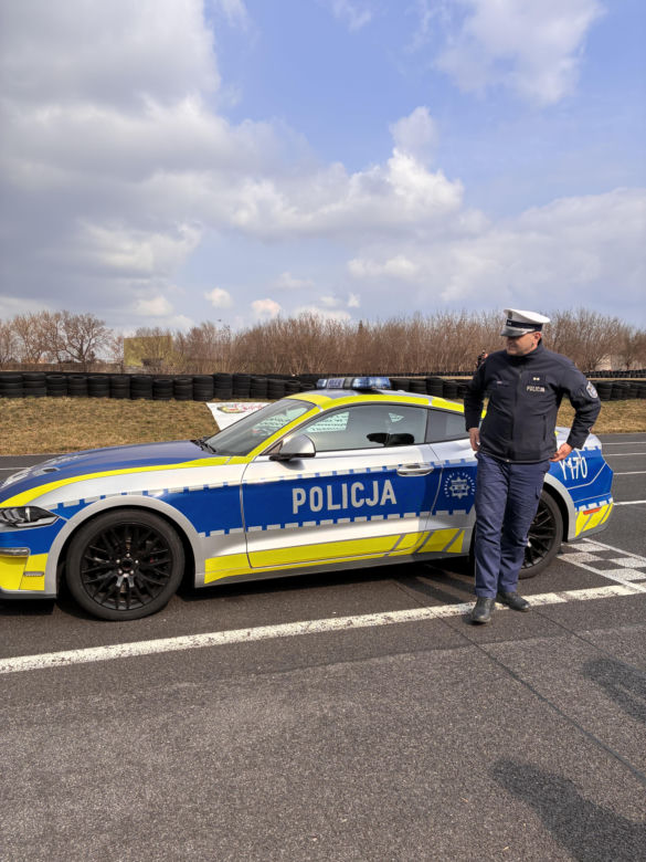Ford Mustang w służbie radomskiej policji