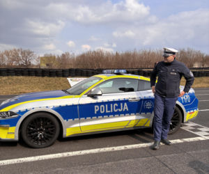 Ford Mustang w służbie radomskiej policji