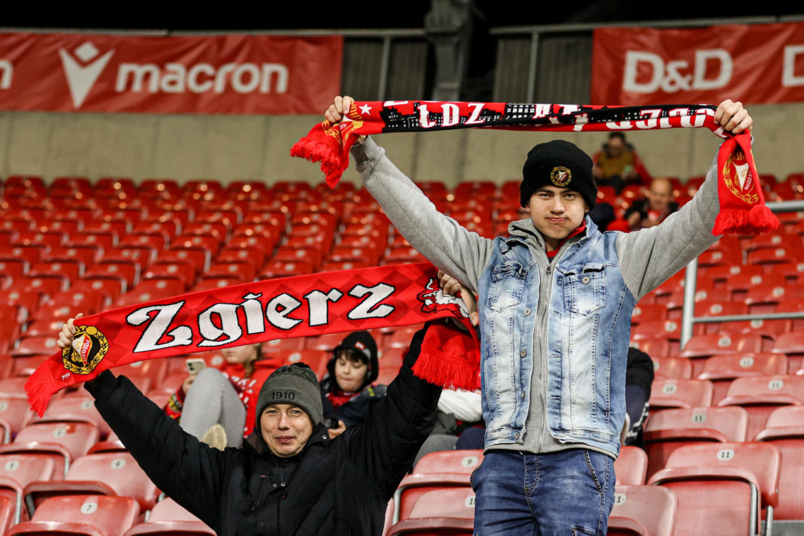 Widzew Łódź - Wisła Kraków; Zdjęcia kibiców i zawodników z meczu 11. kolejki PKO BP Ekstraklasy 2026/27
