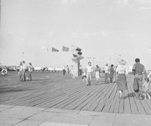 Molo w Sopocie w 1976 roku