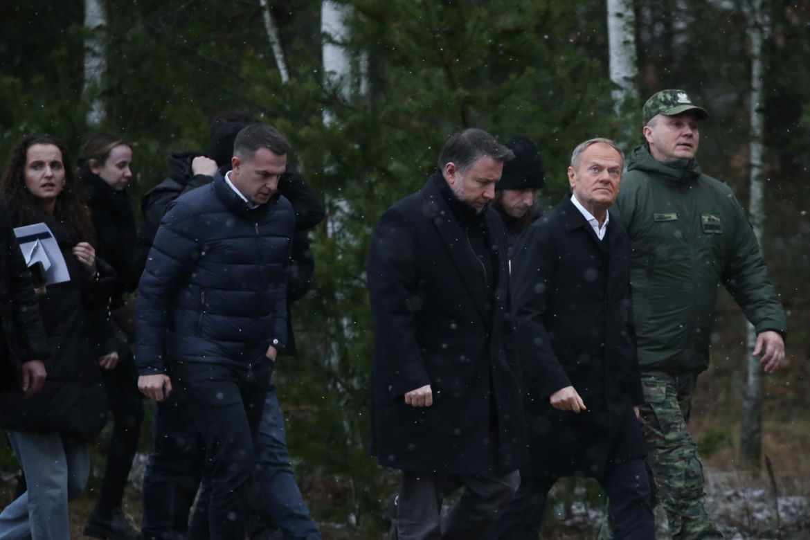 Premier Donald Tusk podziękował służbom na granicy z Białorusią. „Żeby świętować mógł ktoś, ktoś musi czuwać”
