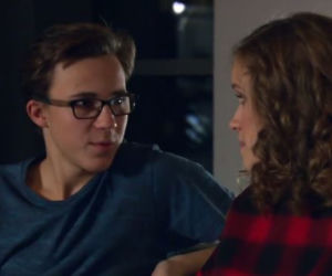 Barwy szczęścia odcinek 1612 Angela (Helena Englert) Kajtek (Jakub Dmochowski)
