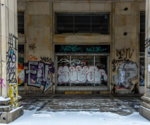 Graffiti w centrum Warszawy w 2026 r.