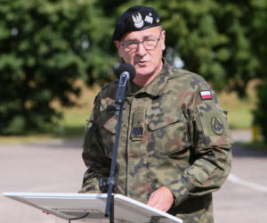 Uroczyste pożegnanie żołnierzy z Wędrzynia